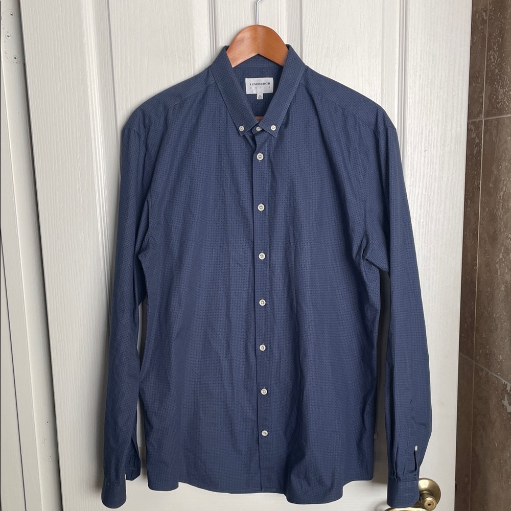 Lindbergh White - long sleeve dress shirt.